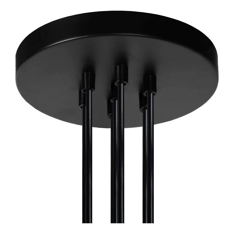 Lucide FIX - Závesné svietidlo - 7xE27 - Čierne